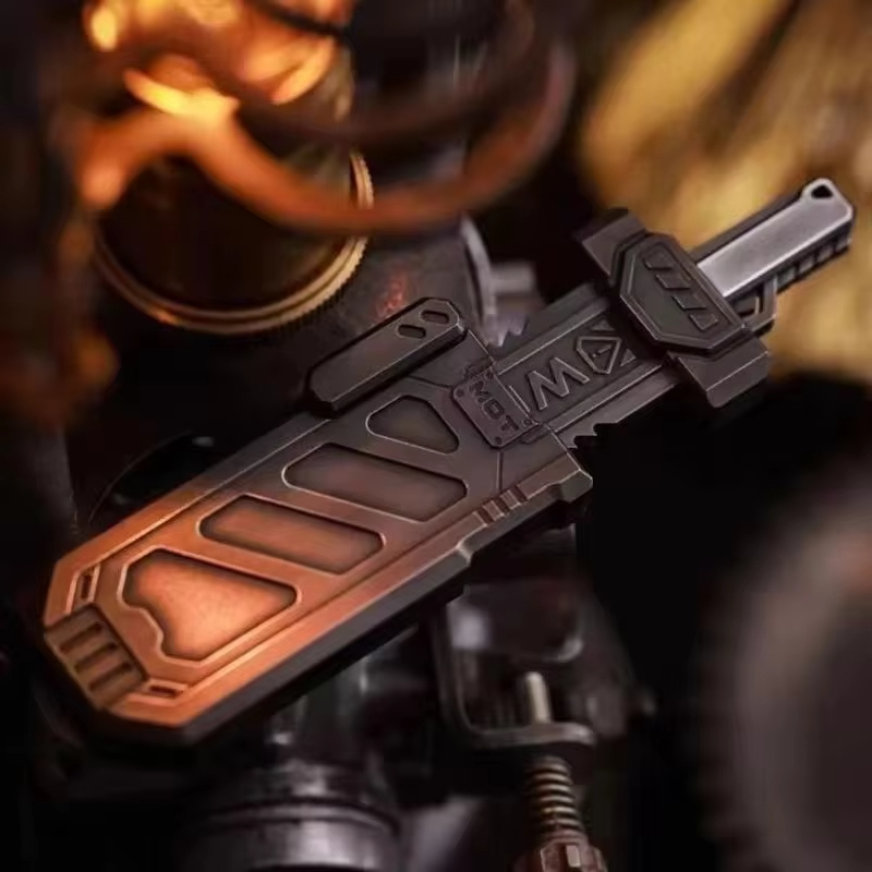 EDC Splitting Sword Fidget Vỏ từ tính Catapult Thẻ đẩy Giảm căng thẳng Kim loại Đẩy trượt Đồ chơi giảm lo âu Chống căng thẳng Đồ chơi giảm căng thẳng