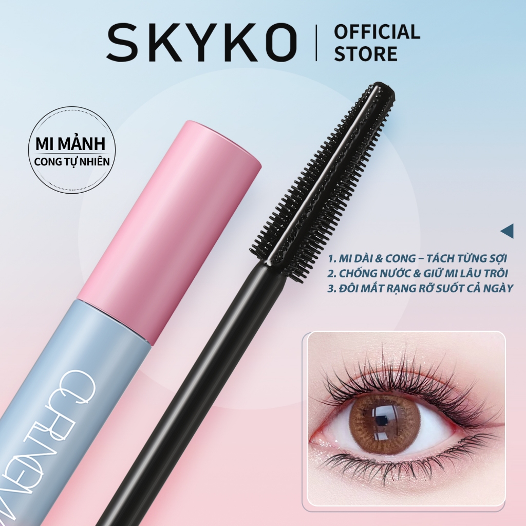 Mascara xoăn SKYKO 36H Chống thấm nước lâu trôi