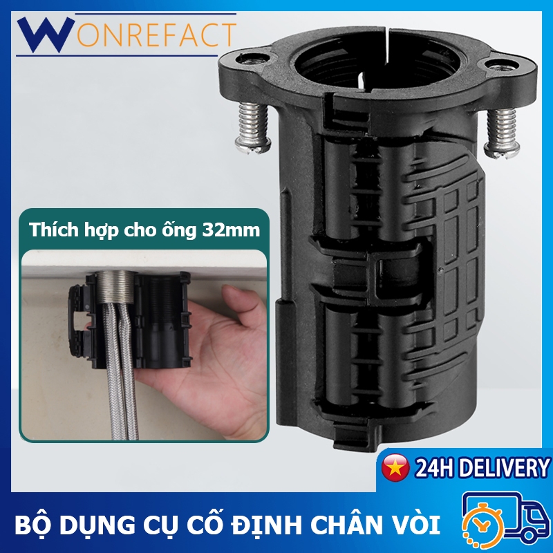 Lắp đặt vòi nước nóng lạnh đế cố định kích thước đa năng lắp đặt nhanh chống gỉ và chống ăn mòn chất lượng cao chống mất
