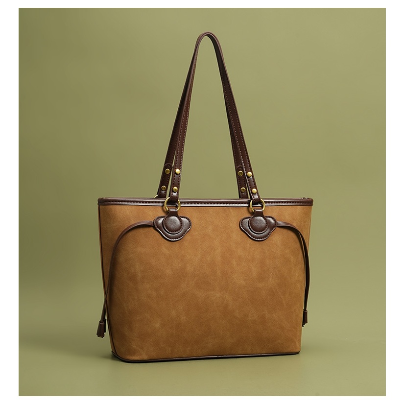 Auudre Retro Dung Tích Lớn Đi Làm Túi Tote Nữ Đeo Vai | BigBuy360 - bigbuy360.vn