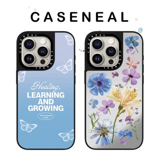 Ốp Điện Thoại Gương Hoa Bướm Chất Lượng Cao Thích Hợp Cho iPhone 17ProMax 17pro 17 air 16promax 16 15promax 15 14promax 13 13promax Ốp Lưng Cứng Chống Rơi Thời Trang