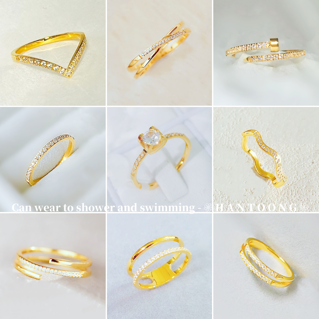 Women's Gold-Plated Ring by monicookgeq.vn