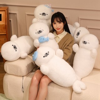 Plus Seal Series Sang Trọng Đồ Chơi Cói Series Sang Trọng Đồ Chơi Mềm Sang Trọng Đồ Chơi Sáng Tạo Sofa Gối Phòng Ngủ Đầu Trang Trí Quà Tặng Cho Trẻ Em Quà Tặng Giáng Sinh Quà Tặng Sinh Nhật