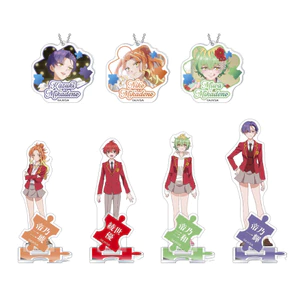 Ba chị em Mikadono rất dễ dàng hòa hợp với món quà bộ sưu tập Anime đứng Acrylic