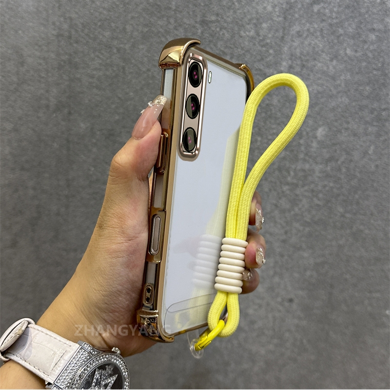 Ốp Lưng Cho infinix Nóng 50 Nóng 60 Nóng 60i Nóng 60 Pro Plus Mới Mạ Điện Cao Cấp Chống Rơi Vỏ Điện Thoại Chất Liệu TPU Vỏ Mềm Miễn Phí Tinh Tế Treo Dây