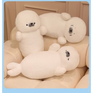 Plus Seal Series Sang Trọng Đồ Chơi Cói Series Sang Trọng Đồ Chơi Mềm Sang Trọng Đồ Chơi Sáng Tạo Sofa Gối Phòng Ngủ Đầu Trang Trí Quà Tặng Cho Trẻ Em Quà Tặng Giáng Sinh Quà Tặng Sinh Nhật