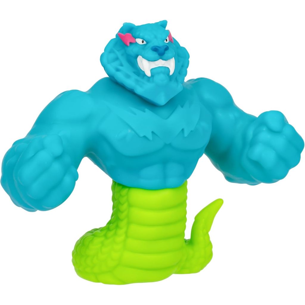MRBEAST LAB - Hyper Fusion Co Giãn Hero, Cobra Panther, 5 Inch (12.7CM) Goo Filled Hình Đứng, Kéo Dài Đến 3 Lần Kích Thước, Thu Thập Tất Cả 3 - Cobra Panther, Tiger Dragon a