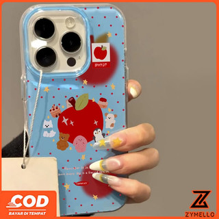 Thích hợp cho OPPO Reno14F Reno14pro Reno13F Reno13 Reno12Pro Reno11 Reno11 F Reno10Pro Reno8T Reno8Z Reno7Z Reno6Z Reno8 Reno5 Reno4 Động vật hoạt hình màu thạch IMD TPU chống sốc