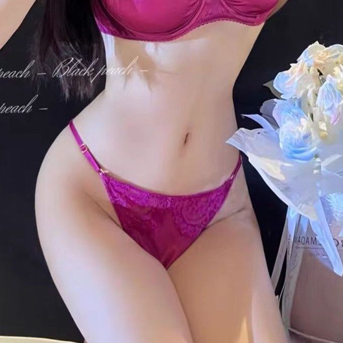Bộ Đồ Lót Ren Mỏng Kiểu Dáng Gợi Cảm Quyến Rũ Cho Nữ