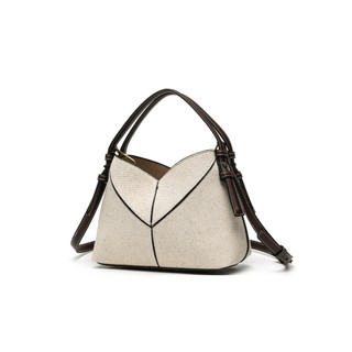 Zara2025 Túi xách vải Canvas mới Túi đeo vai thời trang nữ