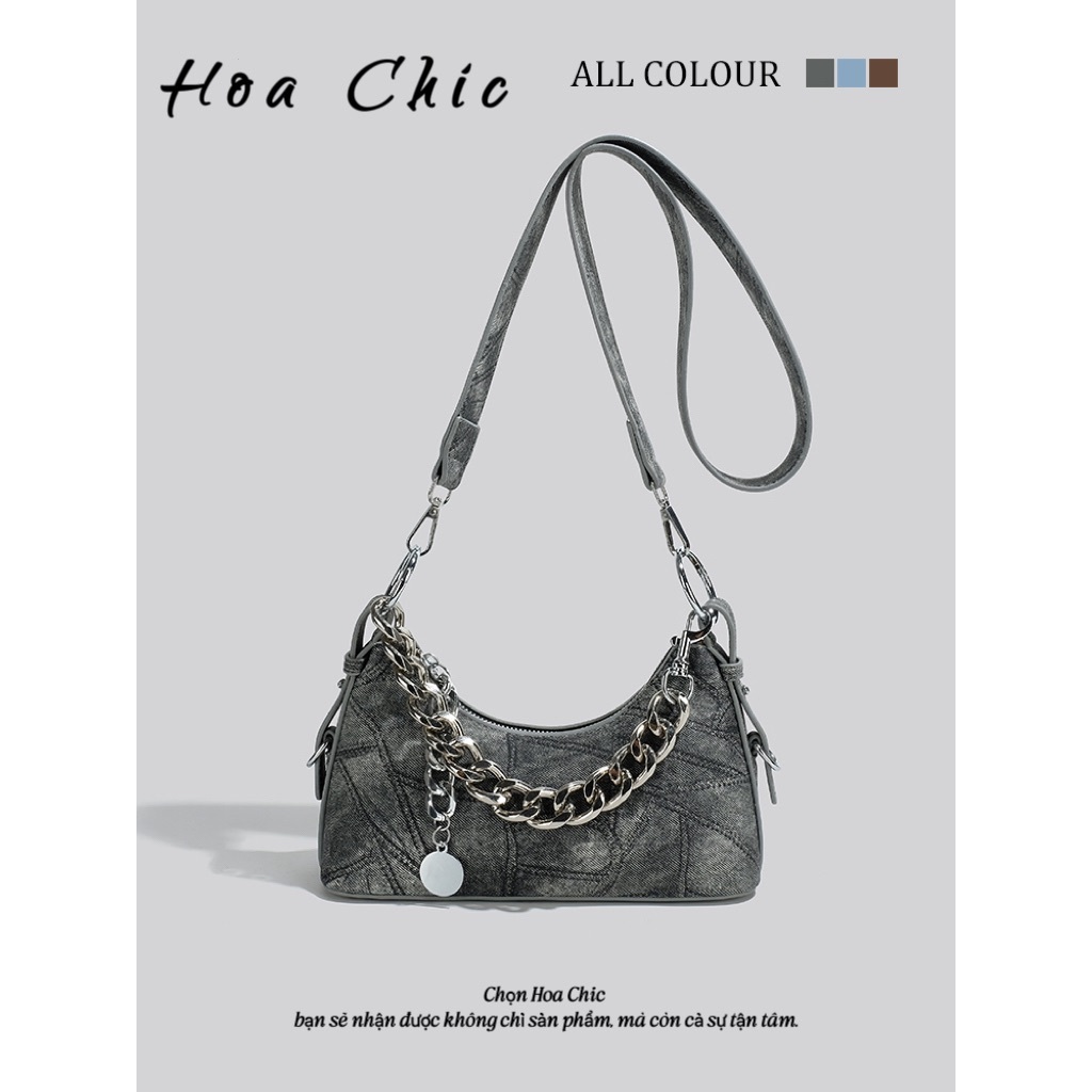 Túi đeo vai Denim Túi dây chuyền thời trang thời trang