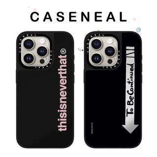 CASENEAL Đơn Giản Tiếng Anh Gương Chất Lượng Cao Ốp Lưng Điện Thoại Thích Hợp Cho iPhone 17ProMax 17pro 17 air 16promax 16 15promax 15 14promax 13 13promax Ốp Lưng Cứng Chống Rơi Thời Trang
