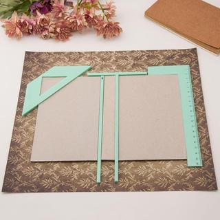 Bìa sách Hướng dẫn Bộ công cụ Bìa sách Công cụ chắc chắn Thước đóng sách thực tế