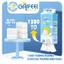 GAIFEEL Mua 3 Tặng 3 Giấy Vệ Sinh Treo Tường Khăn Ăn 4 Lớp 1280 Tờ /bịch từ bột giấy thiên nhiên