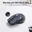 Acer Chuột không dây, 6 nút im lặng 2.4G có đầu thu Mini USB cài đặt 3 cấp độ DPI 1600DPI Áp dụng tương thích cho PC / Mac / Linux