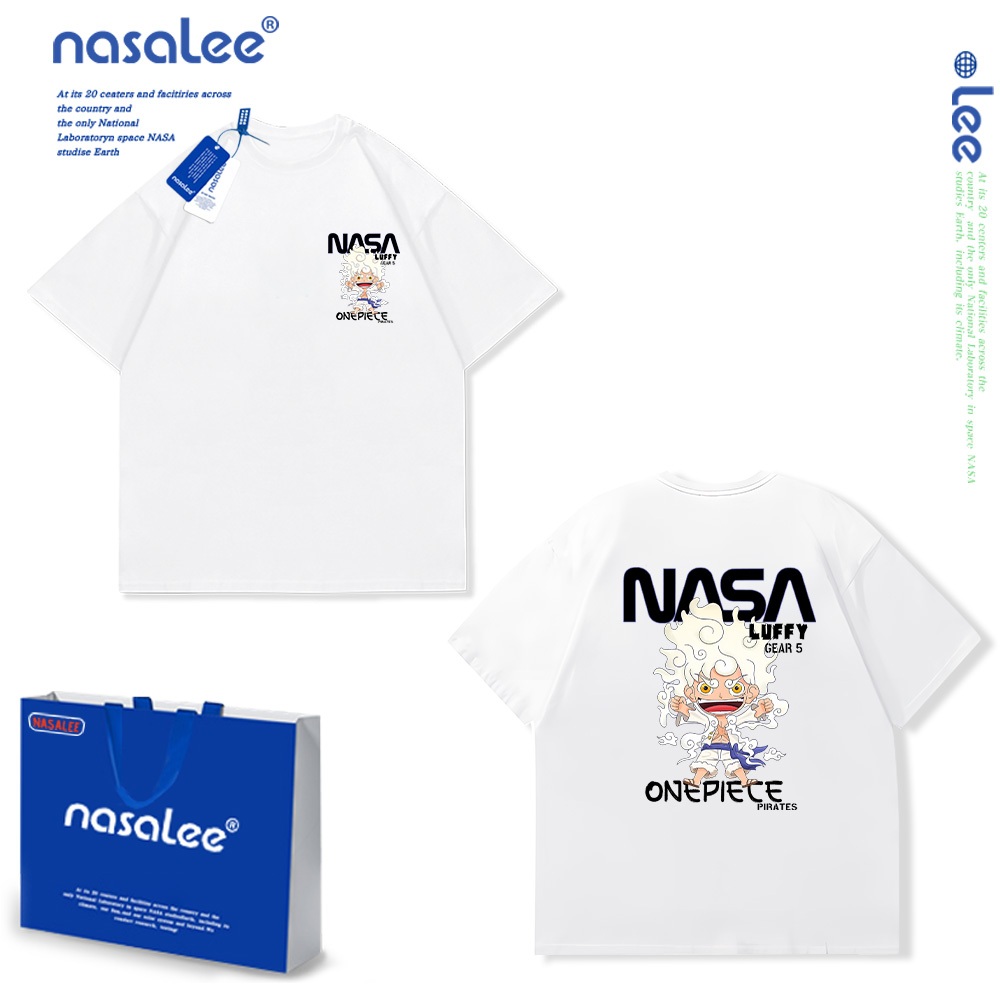 NASA Pure Cotton Tay Ngắn 2025 Phong Cách Mới Trẻ Em Tay Ngắn Mềm Mại Thoải Mái Thời Trang Dễ Thương