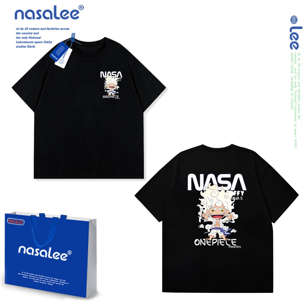 NASA Pure Cotton Tay Ngắn 2025 Phong Cách Mới Trẻ Em Tay Ngắn Mềm Mại Thoải Mái Thời Trang Dễ Thương