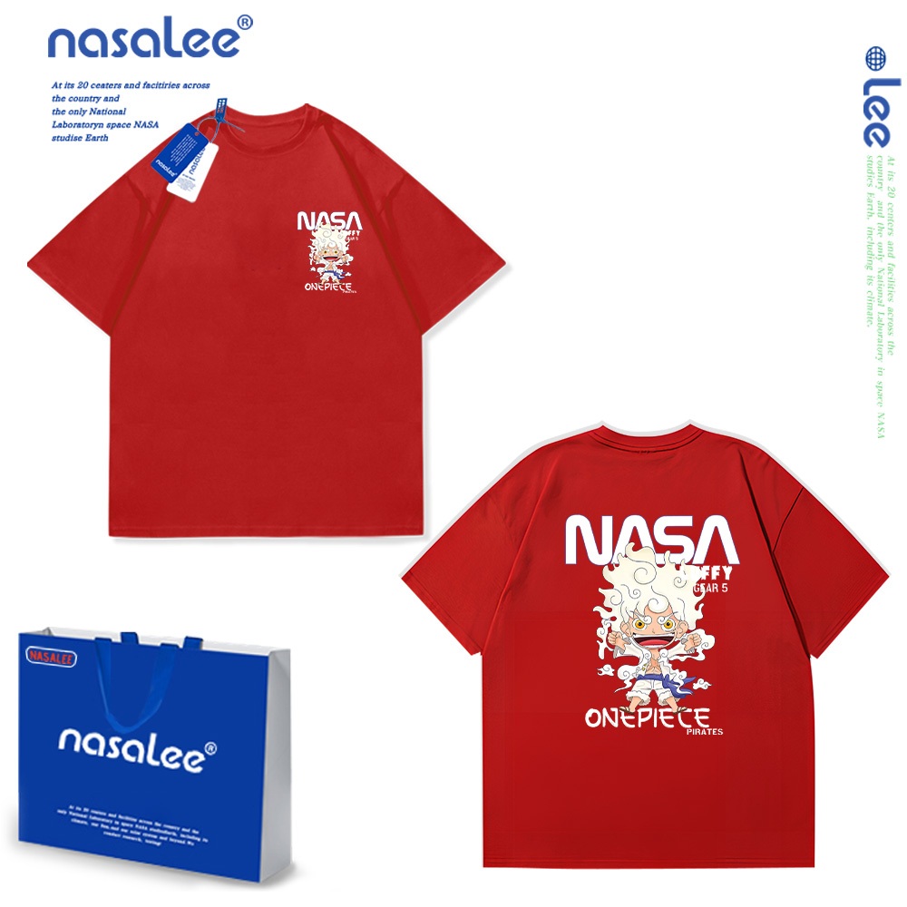 NASA Pure Cotton Tay Ngắn 2025 Phong Cách Mới Trẻ Em Tay Ngắn Mềm Mại Thoải Mái Thời Trang Dễ Thương