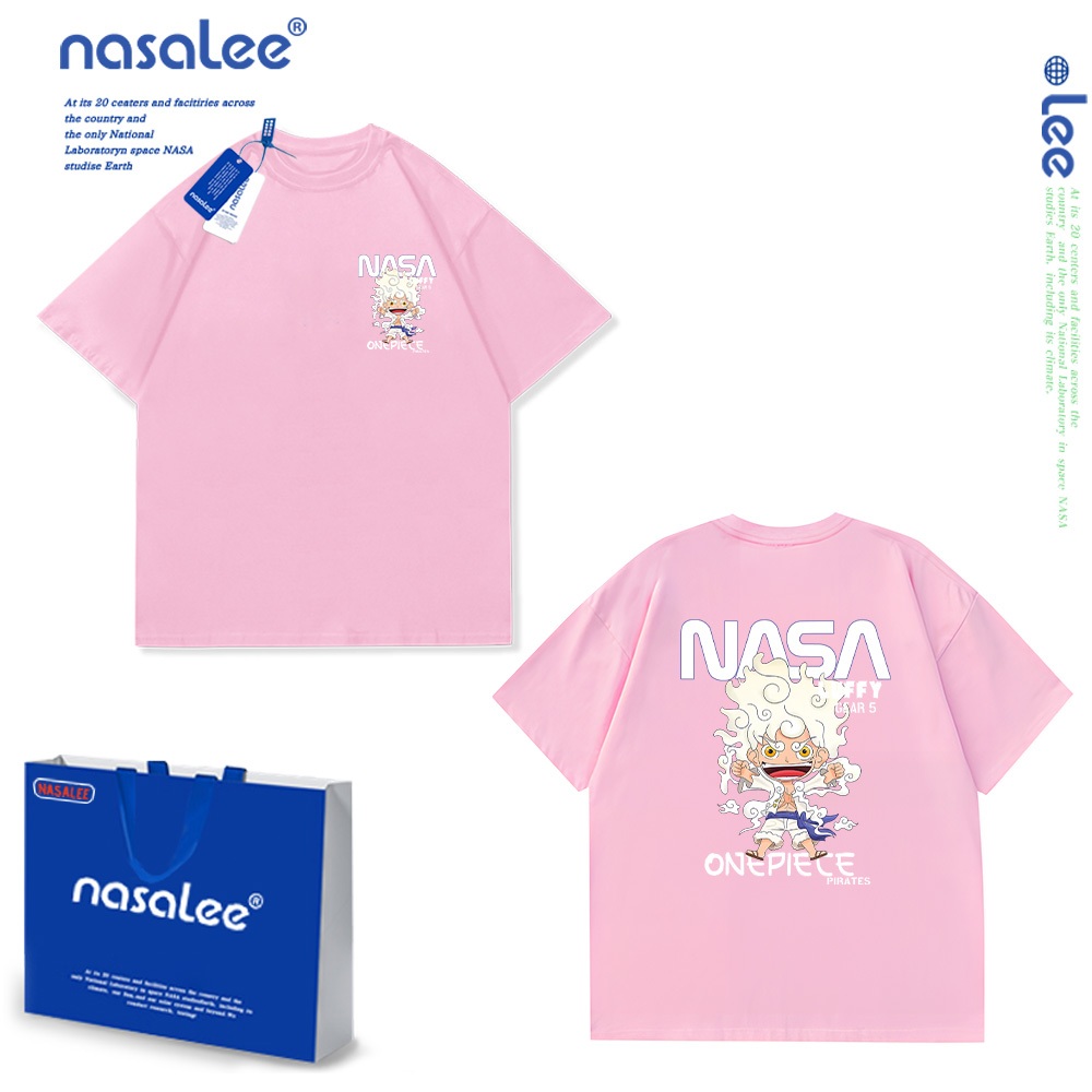 NASA Pure Cotton Tay Ngắn 2025 Phong Cách Mới Trẻ Em Tay Ngắn Mềm Mại Thoải Mái Thời Trang Dễ Thương