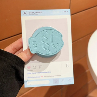 Da Hoạt Hình Họa Tiết Cá Từ Tính Giá Đỡ Điện Thoại Griptok Cho iPhone Cho Pad Magsafe Smart Tok