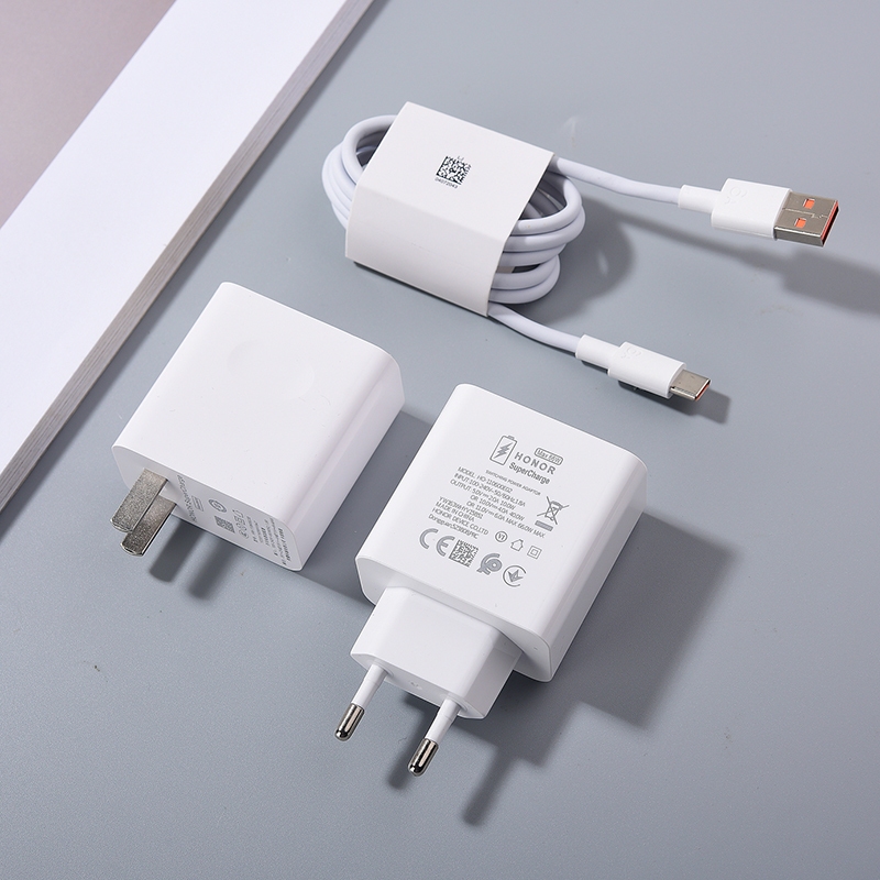 Honor Magic 7 Lite 66W EU / Mỹ SuperCharge Bộ sạc siêu nhanh 6A USB Type C Cáp sạc nhanh cho Honor X9B Magic VS3 V3 X50 GT