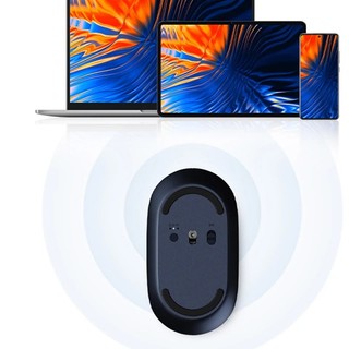 Chuột Di Động Xiaomi Mi 3 Quang Không Dây Bluetooth 4.2 RF 2.4GHz 2400DPI Có Thể Điều Chỉnh Chế Độ Kép Kết Nối Cho Laptop pc