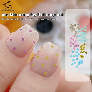 [savemoneyeveryday] 1Jar 1mm Lấp Lánh Tình Yêu Móng Tay Lấp Lánh Trái Tim Lấp Lánh Trang Trí Móng Tay Thiết Kế Salon Móng Tay Phụ Kiện Dễ Thương DIY Nail Art Design [vn]