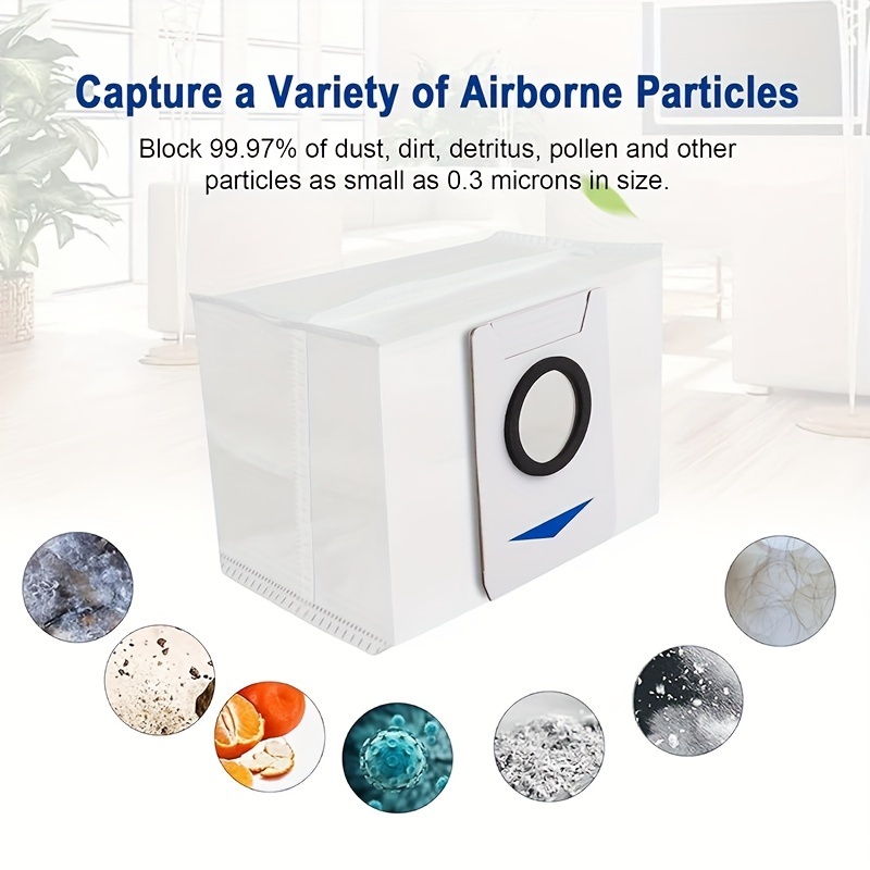 Dành cho ECOVACS DEEBOT X1 omni turbo T20 Pro / T20 Pro + T10 Yeedi Floor 3 3 + Bộ phận thay thế túi đựng bụi