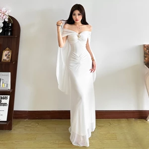 Cutenew Sheer Lưới Bảng Giảm Béo Váy Đeo Vai Trang Bị Và Đa Năng Cho Fashionista Thời Trang Nóng Mới