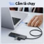 Acer Hub chuyển đổi USB Type C 4 in 1 cổng đa năng USB C bộ chia USB 3.0 Truyền tải nhanh chóng Bộ chuyển đổi đa cổng cho Mac Pad Laptop XPS UH501
