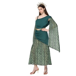 Phụ Nữ Mới Gợi Cảm Medusa Trang Phục Nữ Cao Cấp Nữ Thần Hy Lạp Cosplay Váy Người Lớn Bí Ẩn Nữ Hoàng Ai Cập Trang Phục Halloween Nữ Lễ Hội Tiệc Sân Khấu Biểu Diễn Lạ Mắt Trang Phục