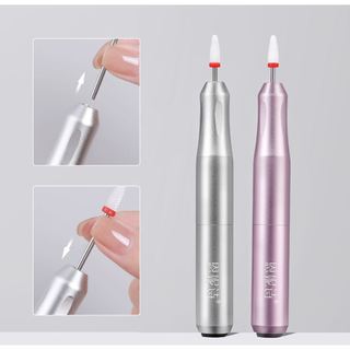 ANNIES Máy đánh bóng móng tay nhỏ dùng cho gia đình, tẩy tế bào chết, dụng cụ làm móng