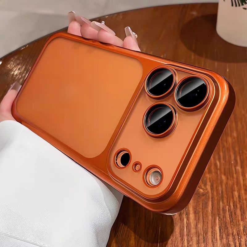 Ốp lưng cứng mờ bảo vệ ống kính máy ảnh tương thích với iPhone 11 12 pro max 13 pro max 14 pro max 15 pro max 16 pro max 17 pro max 17 air case