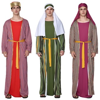 Trang phục Hoàng tử Ả Rập cho người lớn Trang Phục cosplay Nam cao cấp - Saint Costume, phù hợp cho người lớn trong các lễ hội như Halloween và Giáng sinh