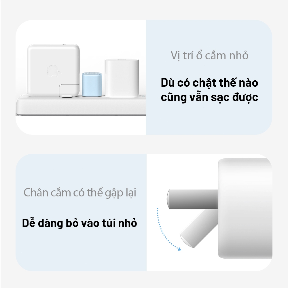 【Bảo hành 18 tháng】  Anker Zolo Củ sạc nhanh PD 30W/20W  GaN PD IQ 3.0 Chân gập gấp gọn tiện lợi Sạc Nhanh Không Nóng 1 cổng Type-C cho iphone A2698/A2699