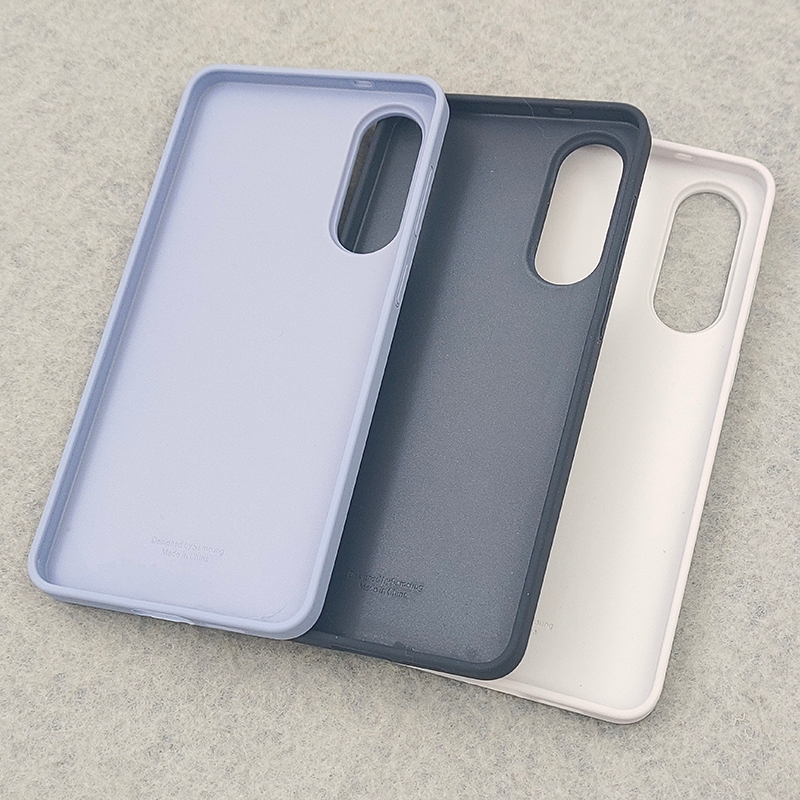 Ốp điện thoại silicon lỏng cảm ứng mềm chính hãng SAMSUNG S25 Edge 5G Vỏ bảo vệ ống kính toàn diện cho Galaxy S25Edge
