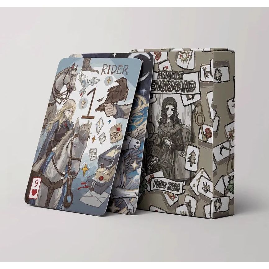 Người mới bắt đầu Tarot Deck 42 Thẻ đồ chơi để bàn Giải trí di động Bộ bài toán Oracle Tool cho du lịch gia đình