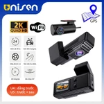 Unisen U4U5 Camera hành trình ô tô Tầm nhìn ban đêm siêu rõ nét HD 2K độ ghi hình vòng lặp 24 giờ — ảnh 1