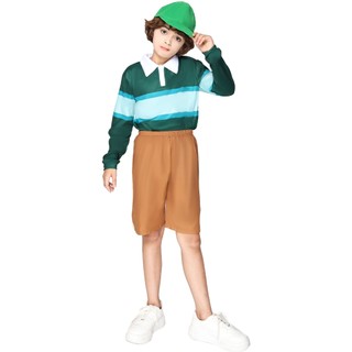 🌟Hàng tồn kho🌟Trẻ Em Hàn Quốc Bé Trai Robot Trang Phục Trẻ Em Tiệc Halloween Trò chơi mực Người máy Cosplay Trang Phục Trường Lễ Hội Sân Khấu Biểu Diễn Trang Phục