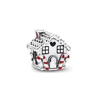 Bộ sưu tập băng chuyền Giáng sinh 925 với hạt trái tim và cánh thiên thần, mặt dây chuyền hạt rời - Dễ dàng tự chế tác