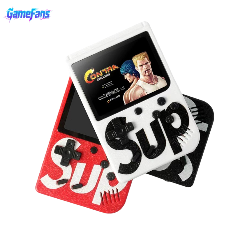 Sup Máy Chơi Game Di Động Nhỏ Retro Hoài Cổ 400 Trò Chơi Trẻ Em Có Thể Gấp Đôi