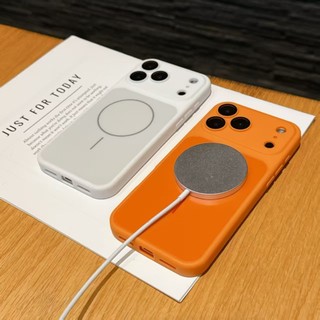 Dành Cho iPhone16 Pro Max 17 Pro Max 17 AIR 11 14 Pro 15 Plus 16E 11 Pro 14 Pro Max 13 Ốp Lưng Điện Thoại Corning Từ Tính Chống Rơi Và Chống Sốc PC Tối Giản Bảo Vệ Điện Thoại
