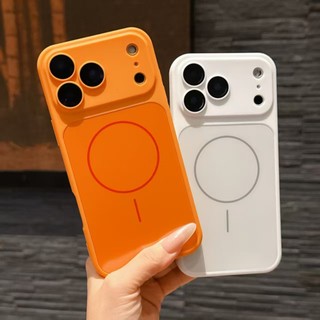 Dành Cho iPhone16 Pro Max 17 Pro Max 17 AIR 11 14 Pro 15 Plus 16E 11 Pro 14 Pro Max 13 Ốp Lưng Điện Thoại Corning Từ Tính Chống Rơi Và Chống Sốc PC Tối Giản Bảo Vệ Điện Thoại