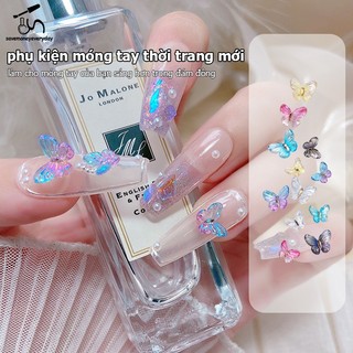 [savemoneyeveryday] 30 Cái 3D Aurora Đầy Màu Sắc Móng Tay Nghệ Thuật Quyến Rũ Trang Trí Móng Tay DIY Trang Sức Móng Tay Kim Cương Giả Cho Móng Tay Phụ Kiện Nghệ Thuật [vn]