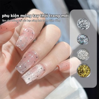 [savemoneyeveryday] 1 Hộp 3D Ngôi Sao Sáng Bóng Móng Tay Nghệ Thuật Kim Sa Lấp Lánh Ngôi Sao Lấp Lánh Kim Sa Lấp Lánh Mảnh DIY Đồ Trang Trí Làm Móng Tay Đồ Dùng Làm Móng Tay [vn]