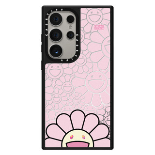 Dành Cho Samsung S25 S24 S23 Ultra Smile Flower Rainbow Sticker Case Galaxy S23 S24 S25 Plus Ốp Lưng Cứng Chống Sốc Gương