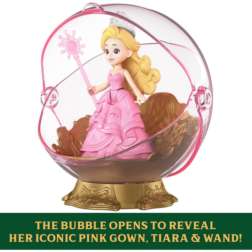 Bộ đồ chơi bong bóng nổi của Mattel Universal Pictures 'Wicked Glinda với xe & búp bê nhỏ Glinda trong cái nhìn đặc trưng, lấy cảm hứng từ bộ phim