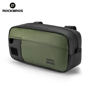 ROCKBROS Túi Tay Lái Xe Đạp 1.5L Môi Trường Tyvek Bền MTB Xe Đạp Đường Bộ Túi Đeo Vai