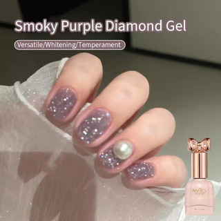 ANNIES Khói Tím Kim Cương Sơn Móng Tay Keo 2025 Phong Cách Mới Phổ Biến Màu Nhấp Nháy Giảm Giá Kim Cương Keo Móng Tay Cửa Hàng Chuyên Dụng