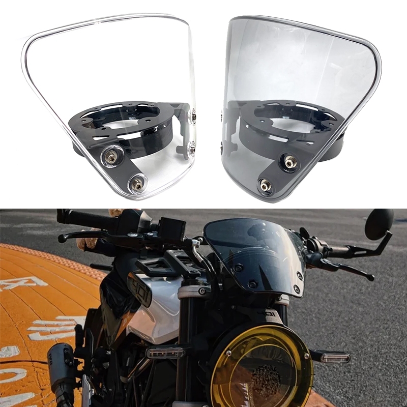Kính chắn gió xe máy Kính chắn gió nâng lên các bộ phận kính chắn gió cho Husqvarna Svartpilen 401 250 Vitpilen 401 2018-2023